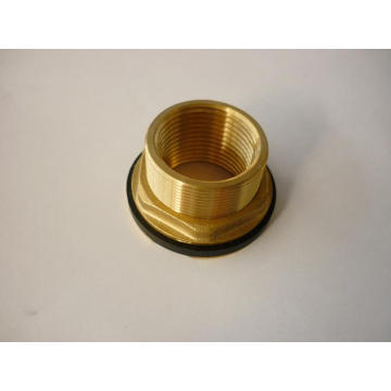 Brass Tank Connector Pipe Fitting (10004)